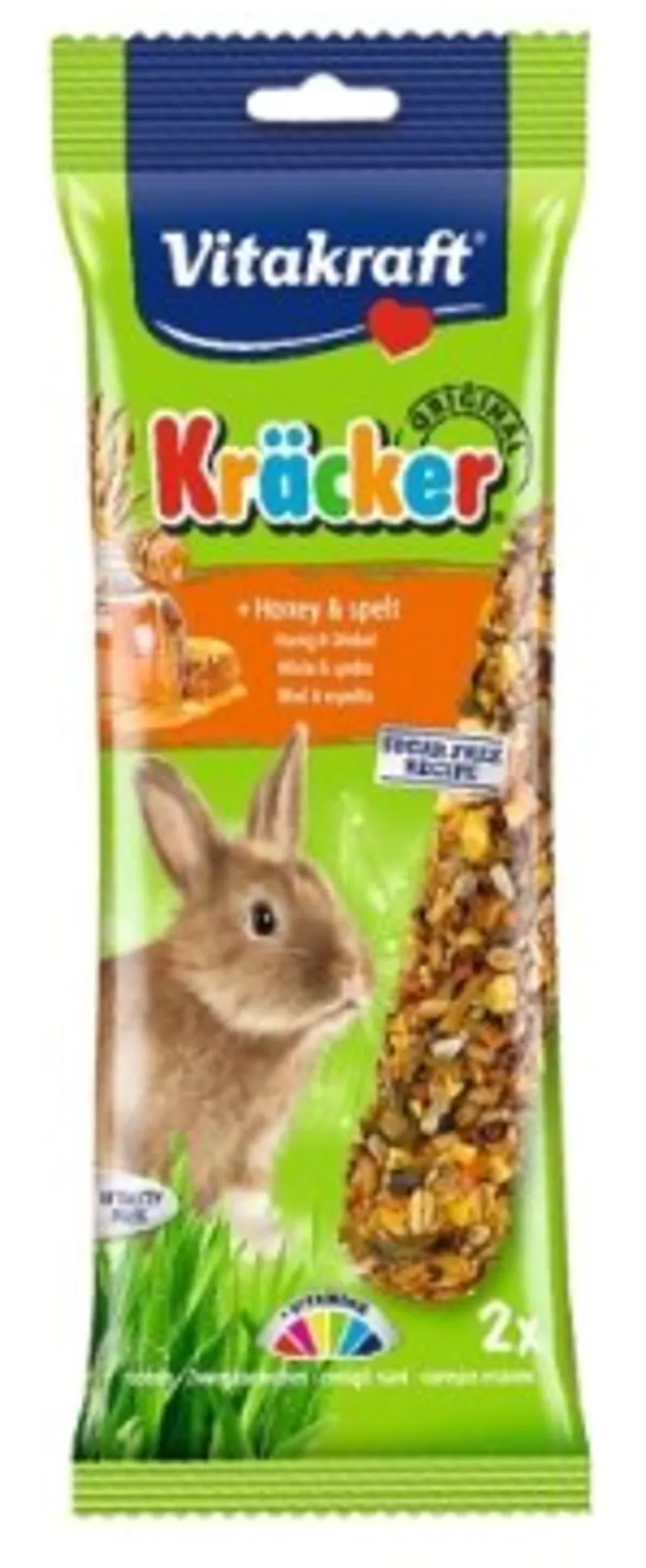 Vitakraft Kracker Rabbit Honey Spelt 2Pk