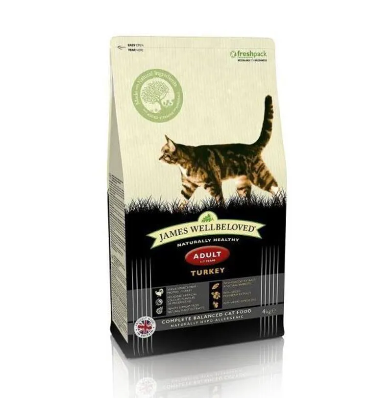 James Wellbeloved Cat Food Adult Turkey and Rice