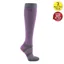 Woof Wear Long Bamboo Waffle Riding Sock Lilac