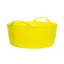 Gorilla Tub Small Shallow 15L Yellow
