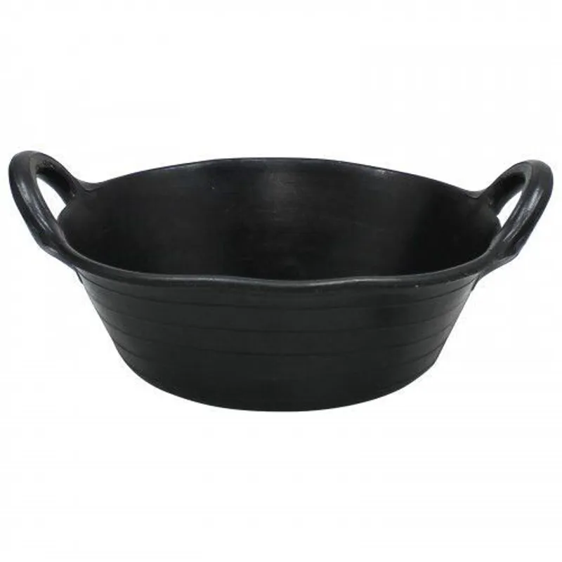 Perry's Recycled Rubber Eco-Skip Feeder 12Ltr Black