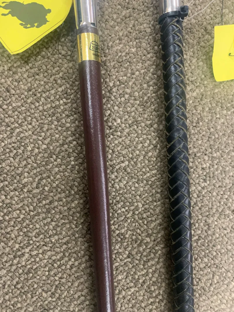 Stag Tine Show Cane Brown-1