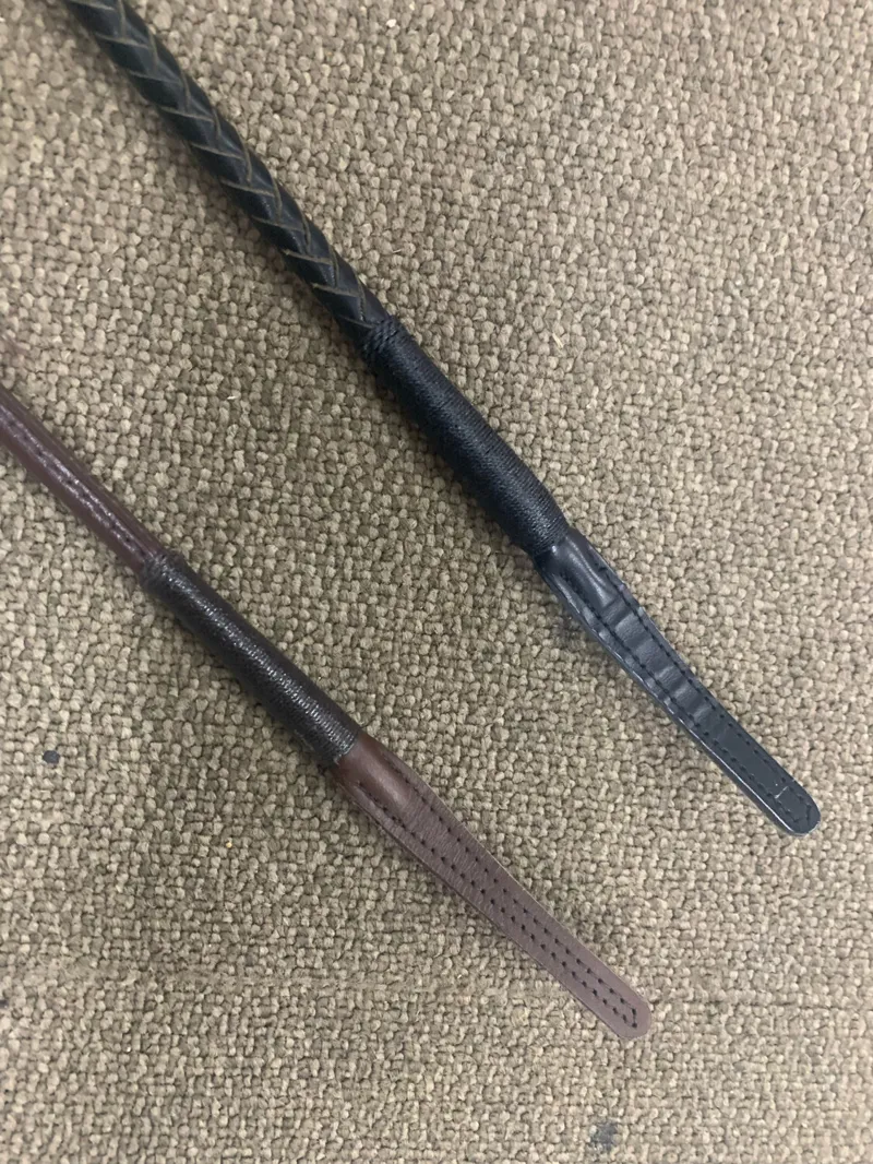 Stag Tine Show Cane Brown-2