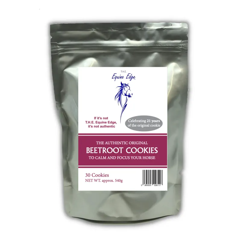 T.H.E Equine Edge Calmer Cookies - - Beetroot 30 cookies