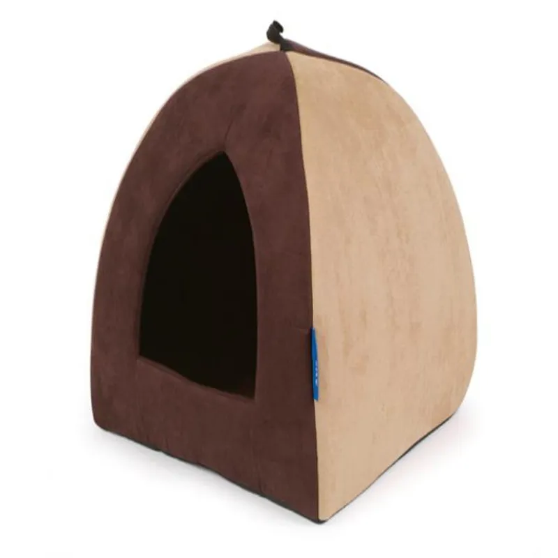 Ancol Timberwolf Faux Suede Pyramid