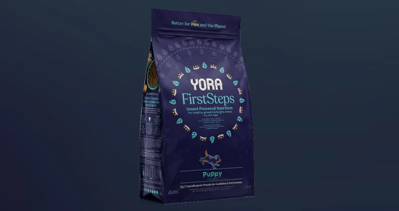 YORA Puppy All Breed Insect dog food 1.5kg-3