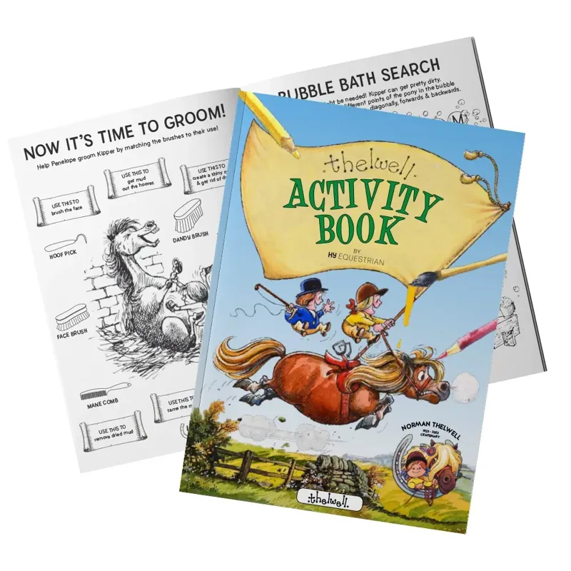Hy Equestrian Thelwell Collection Activity Book-1