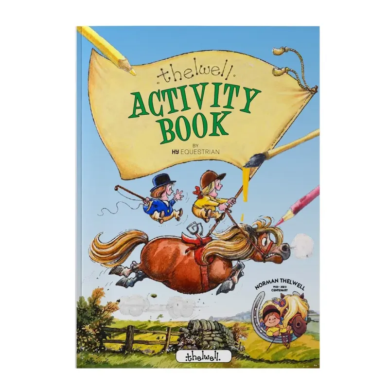 Hy Equestrian Thelwell Collection Activity Book-2