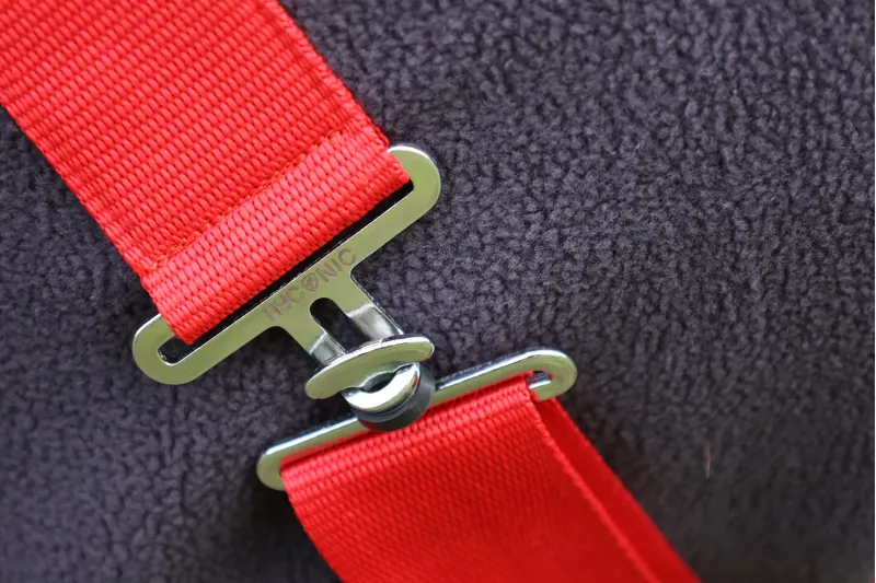 HyCONIC Fleece Rug Charcoal/Red-4