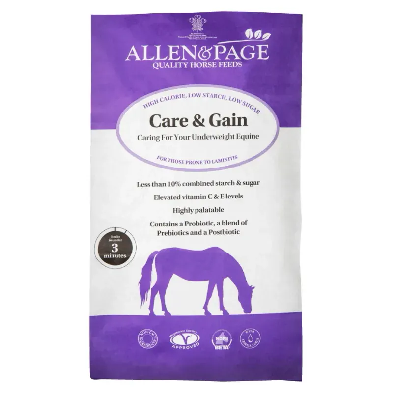 Allan And Page Care And Gain 20kg