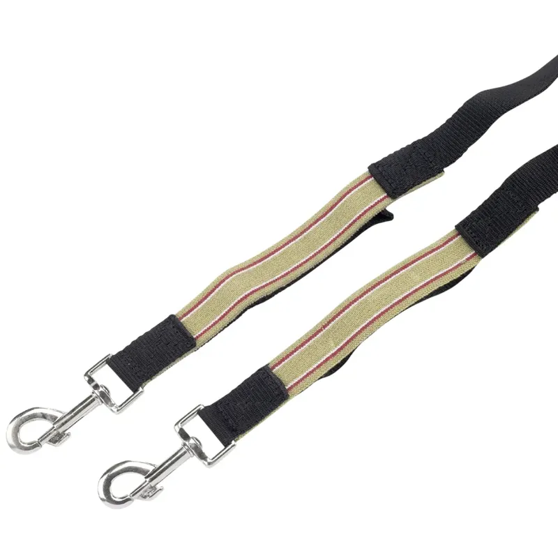 Hy Elasticated Side Reins - Black