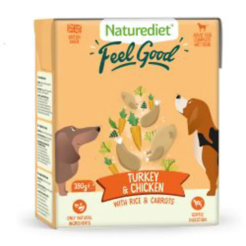 Naturediet Feel Good Turkey and Chicken 18 Box