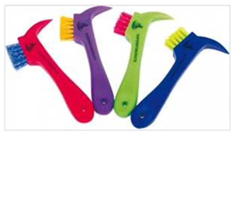 Haas Plastic Hoof Pick Brush
