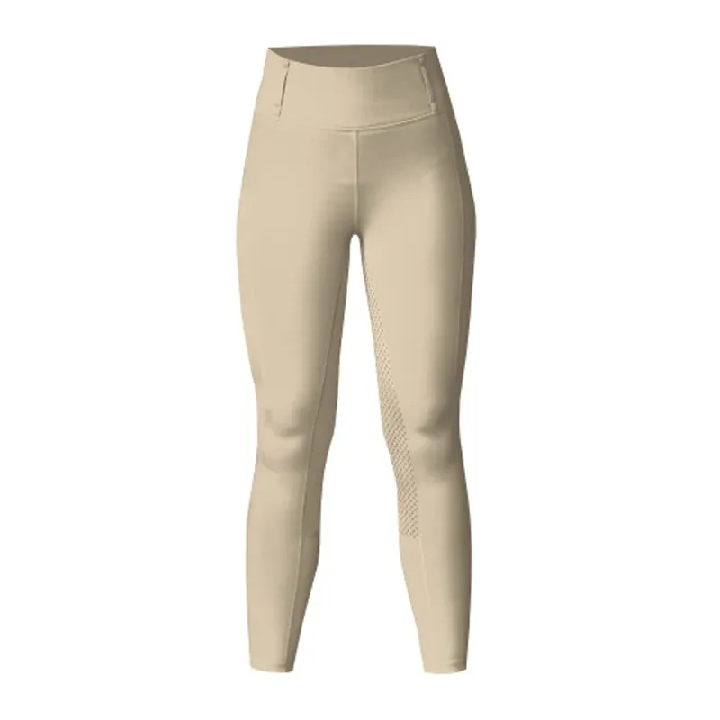 Equetech Performance Aqua-Shield Riding Tights Beige Large