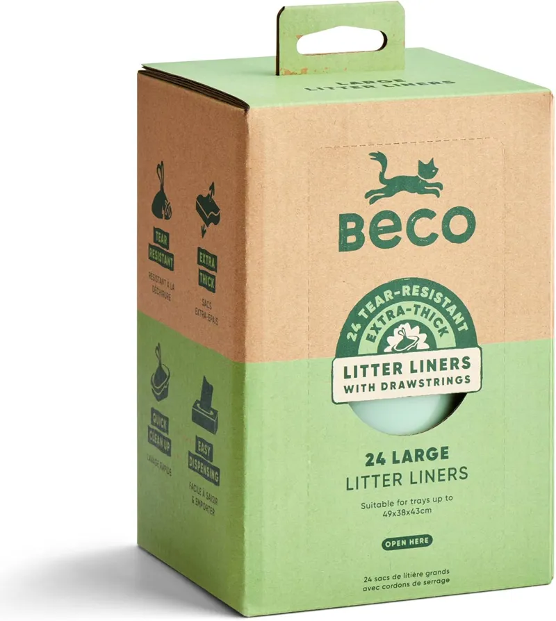 Beco Litter Liner  L 24pk