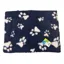 Bestpets Fleece Crate Mat Navy White Paw
