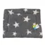 Bestpets Fleece Crate Mat Grey White Star