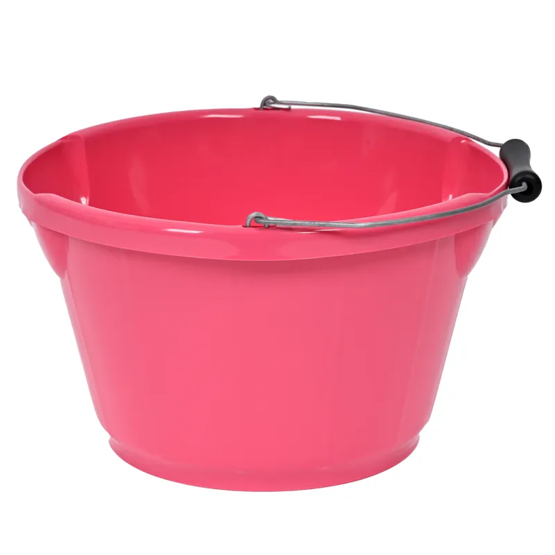 Red Gorilla Plas B4 Shallow Bucket 10ltr Pink