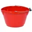Red Gorilla Plas B4 Shallow Bucket 10ltr Red