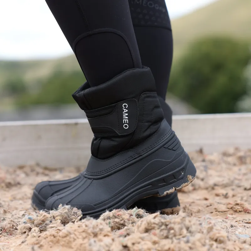 Cameo Mucker Boot Black-1