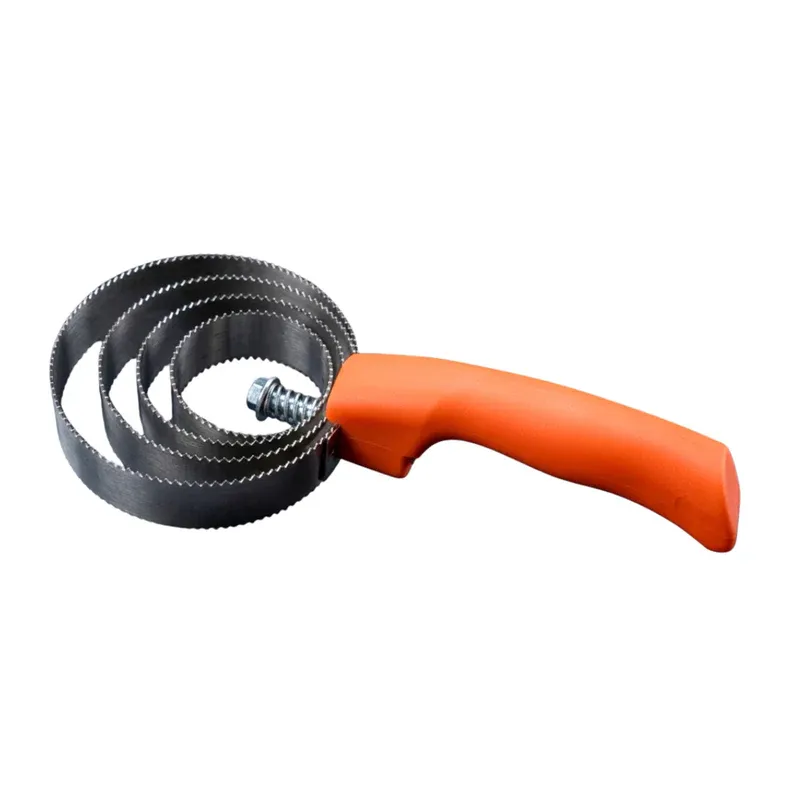 Cameo Metal Curry Comb Orange one size