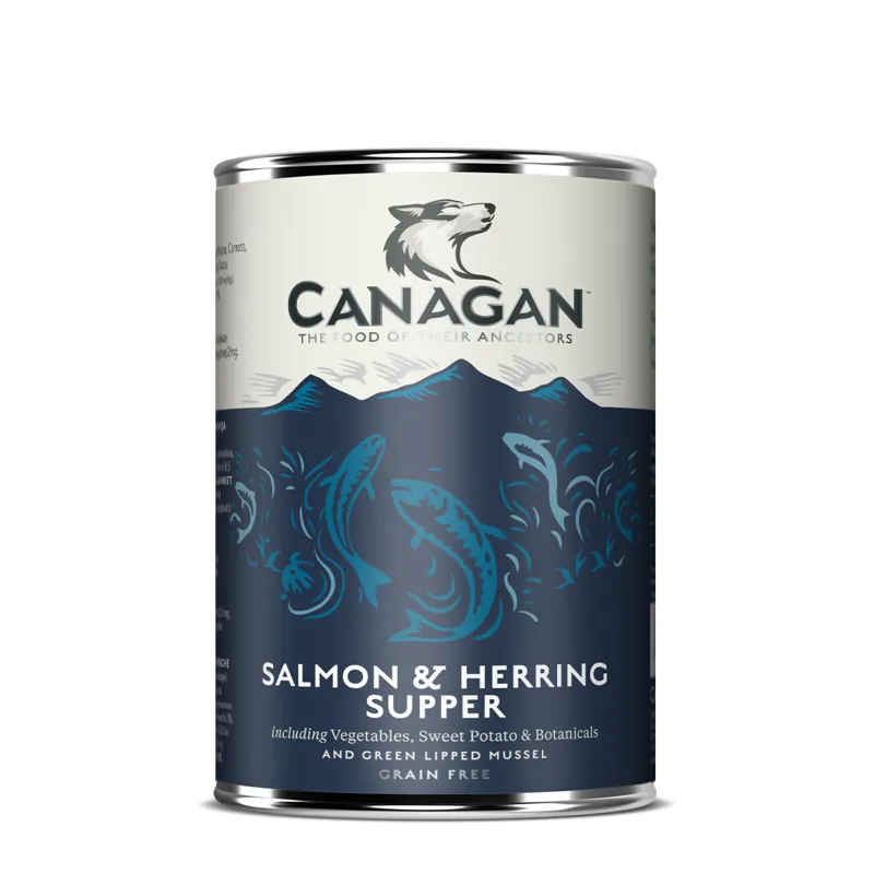 Canagan Salmon and Herring Supper Wet Dog Food 400g
