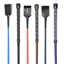 Riding Whips with Rubber Web Handle Black 26in
