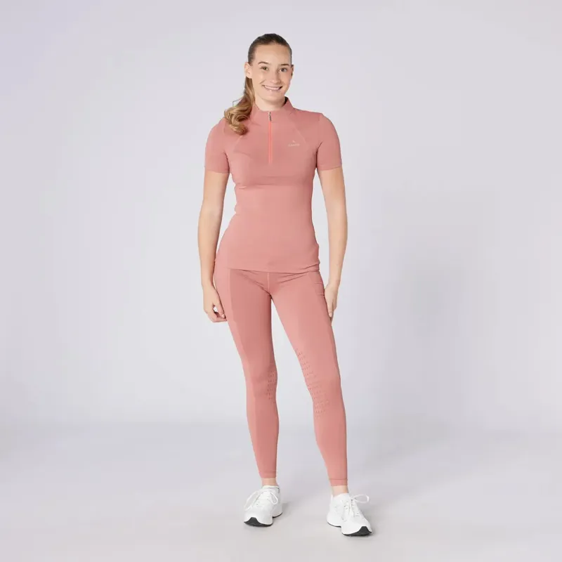 Cameo Short Sleeve Baselayer Dusty Pink