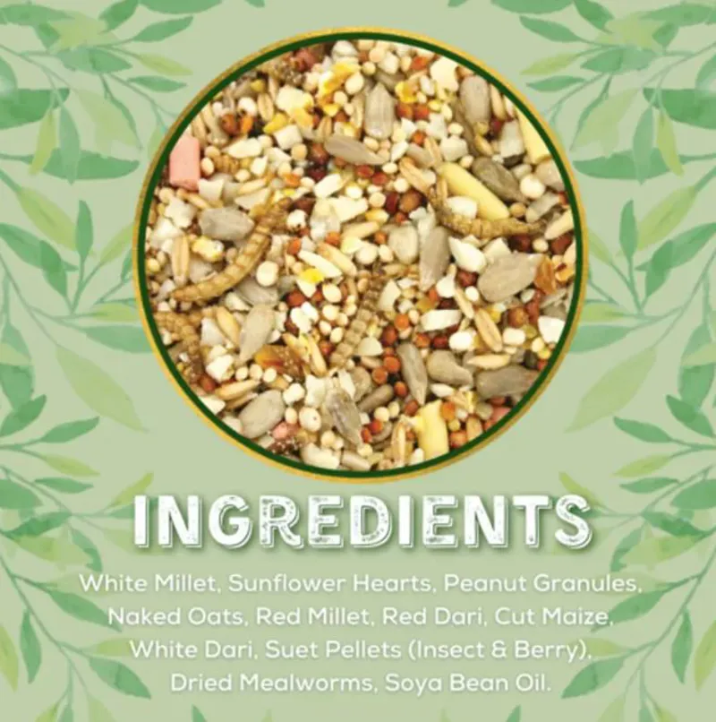 Copdock Mill Wild Bird Mix Garden Feast 1kg