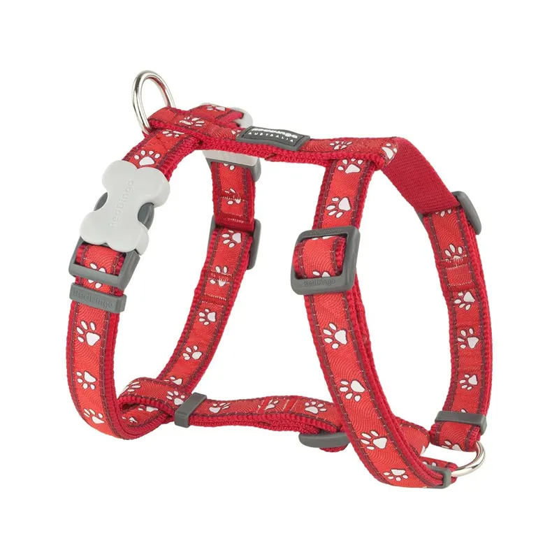 Red Dingo Dog Harness Desert Paws Red