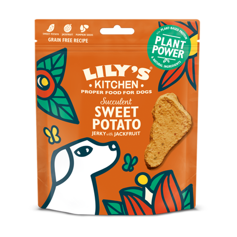 Lilys Kitchen Sweet Potato Jerky with Jackfruit 70g