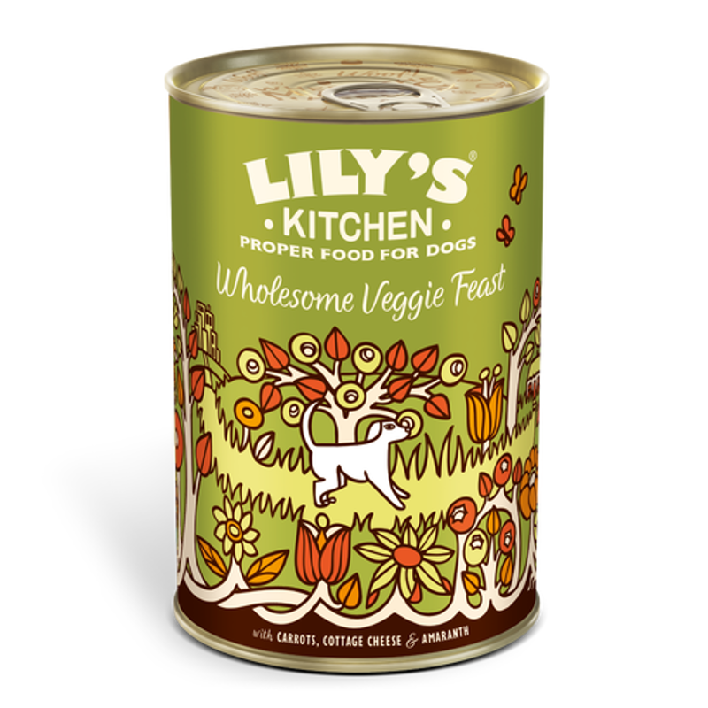 Lilys Kitchen Wholesome Veggie Feast Tin 400g