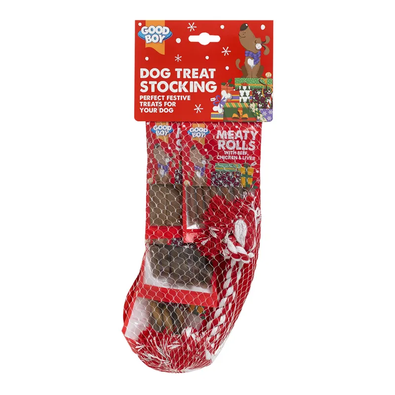 Good Boy Treat Stocking for Dogs