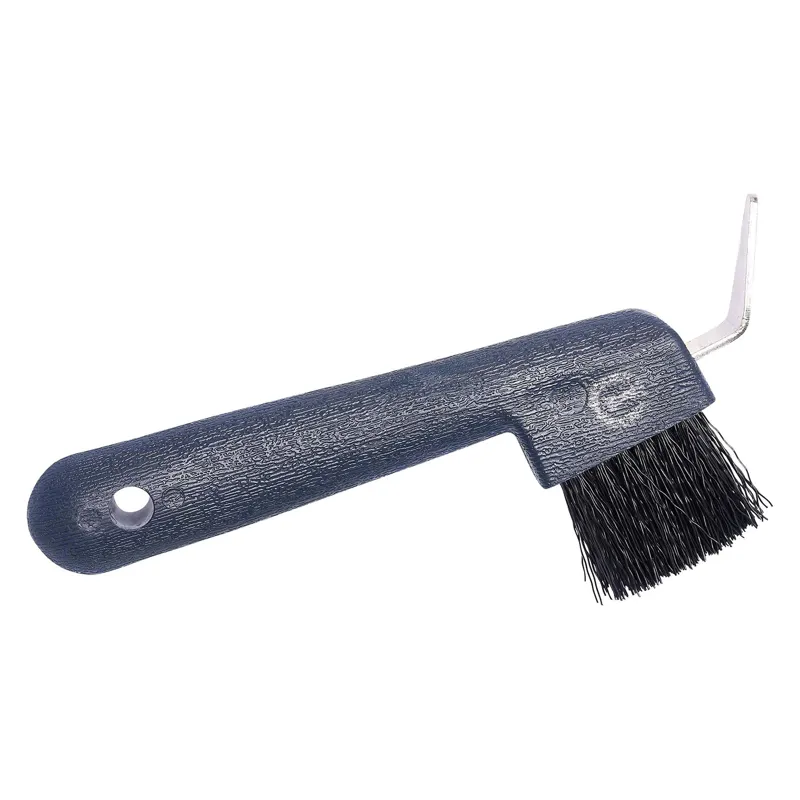 Imperial Riding Hoof Pick with Brush Navy