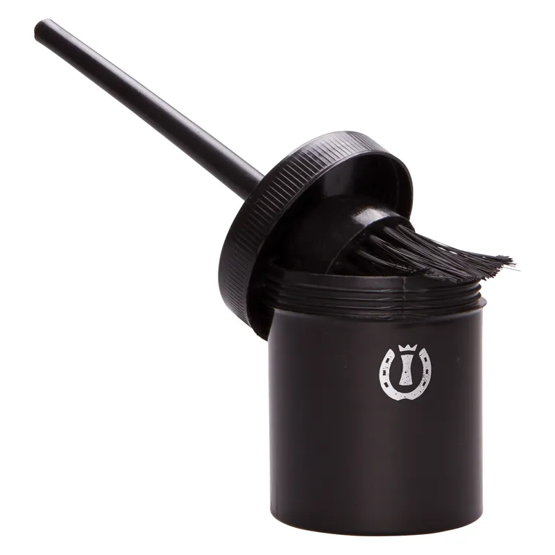 Imperial Riding Hoof Oil Brush With Container Black