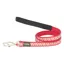 Red Ding Dog Lead Reflective Ziggy Red