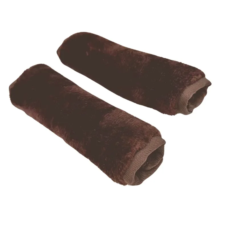 Cameo Fur Foam Nosebands Brown-1