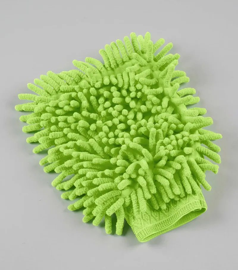 PE Microfibre Grooming Mitt Zest