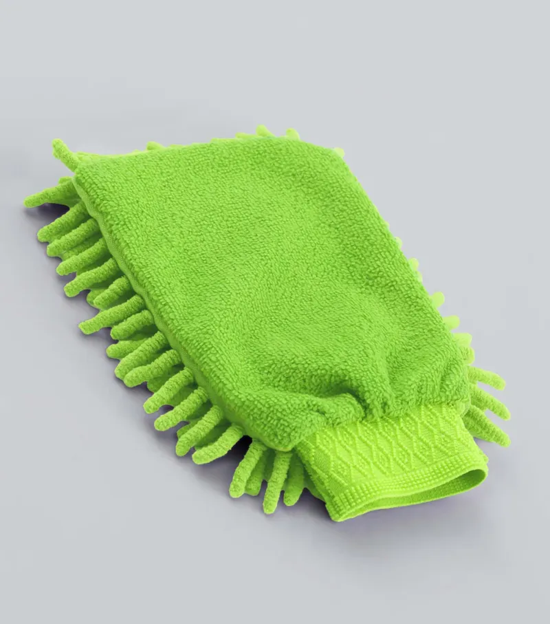 PE Microfibre Grooming Mitt Zest-1