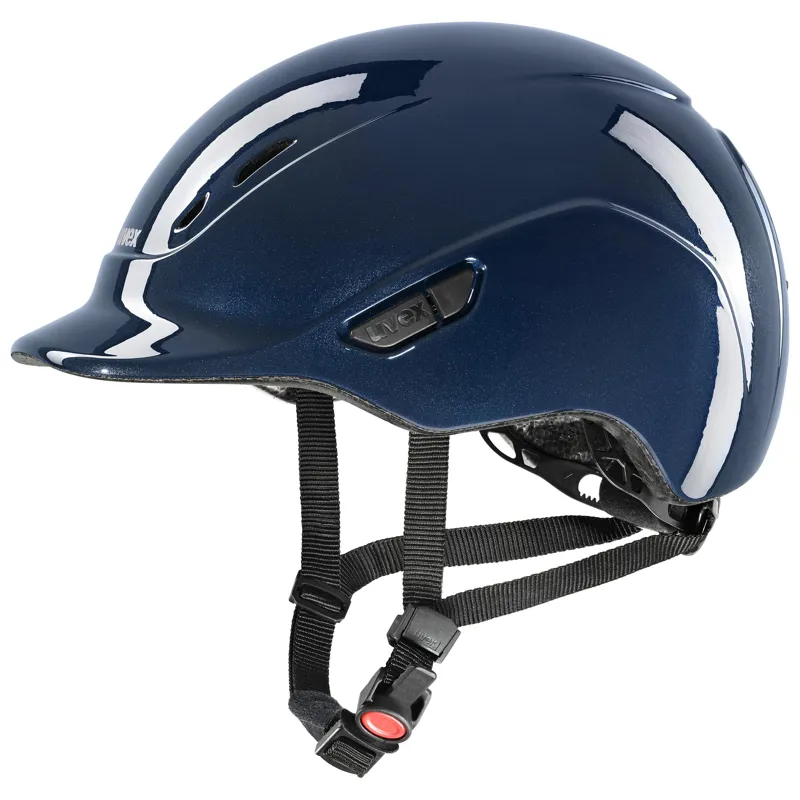 Uvex Kidoxx Riding Helmet Navy Shiny  49cm-54cm