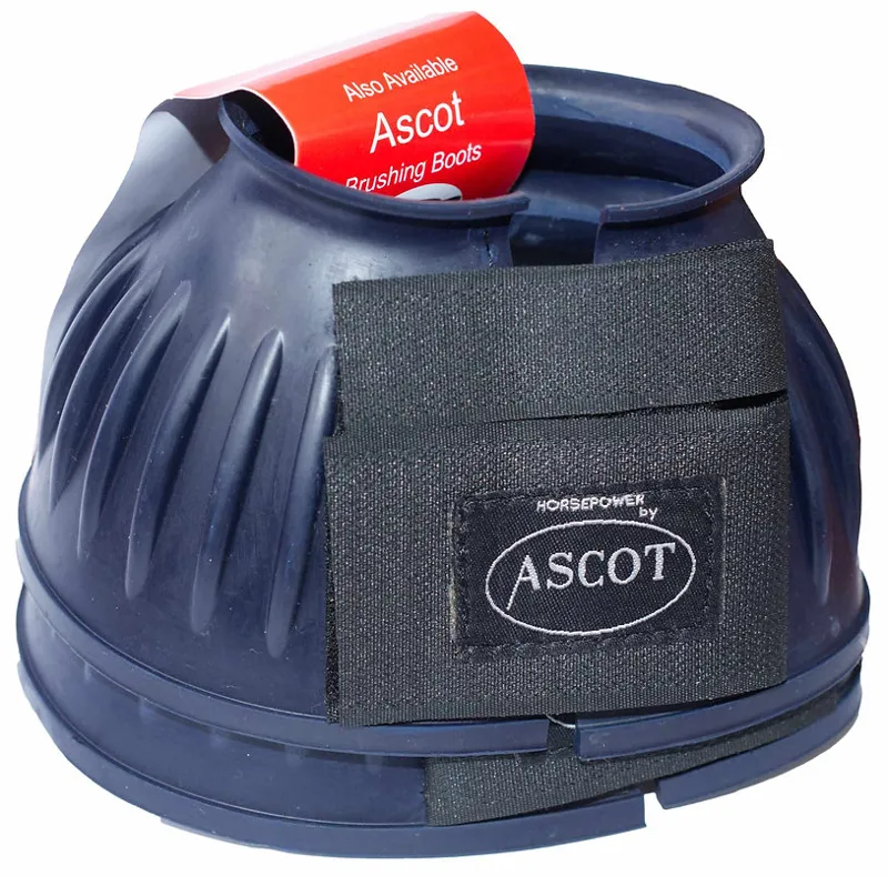 Ascot Over Reach Boots Navy