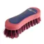 Hy Equestrian Pro Groom Two Tone Face Brush Navy/Orange