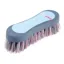 Hy Equestrian Pro Groom Two Tone Face Brush Blue/Light Blue