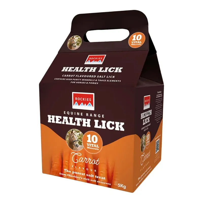 Rockies Health Lick Carrot 5kg