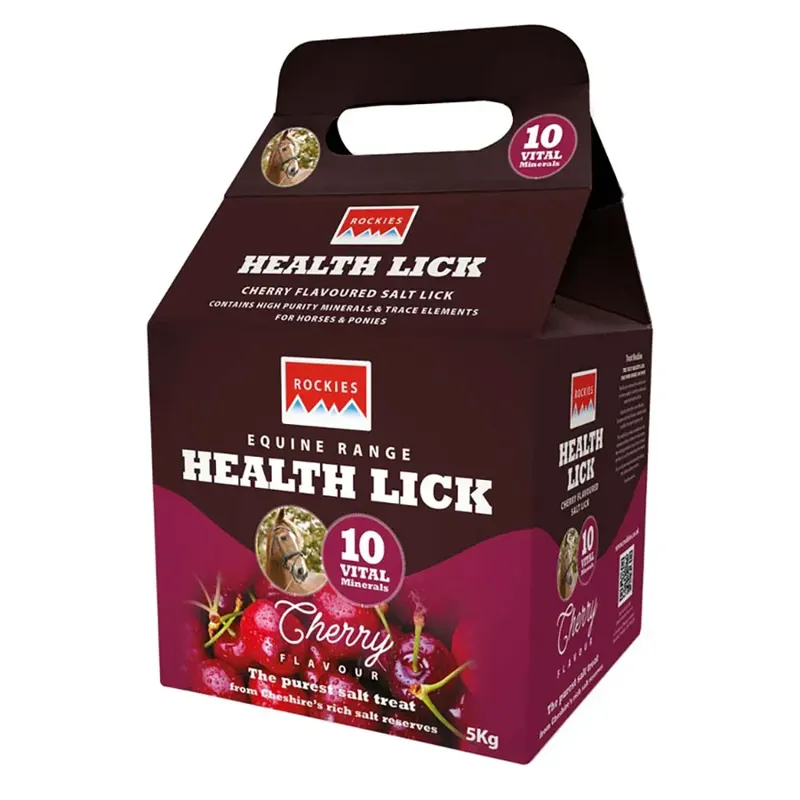 Rockies Health Lick Cherry 5kg