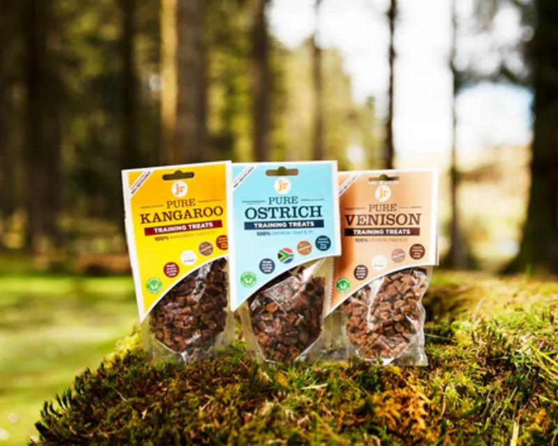 JR Pet Products Pure Ostrich Training Treats 85g-3