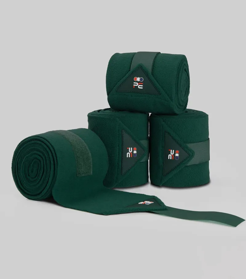 Premier Equine Polo bandages 4 Pack Green