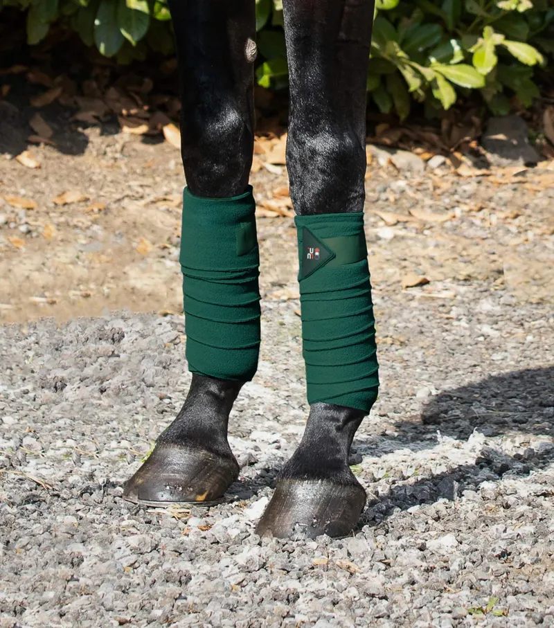 Premier Equine Polo bandages 4 Pack Green-1