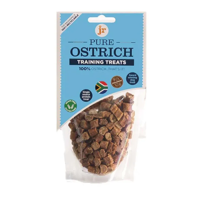JR Pet Products Pure Ostrich Training Treats 85g