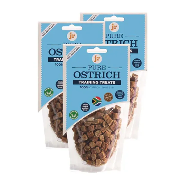 JR Pet Products Pure Ostrich Training Treats 85g-1